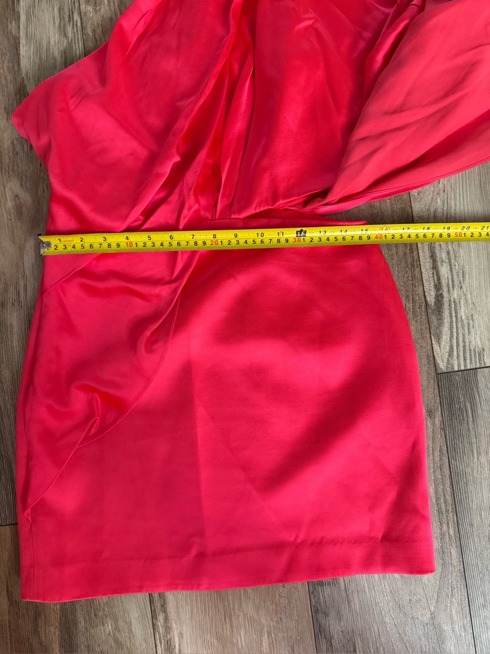 Significant OtherAsymmetric One-Shoulder Mini Dress in Hot Pink Size 6 - Picture 7 of 11